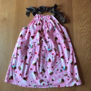 J and K Kids Designs pillowcase cupcake dress